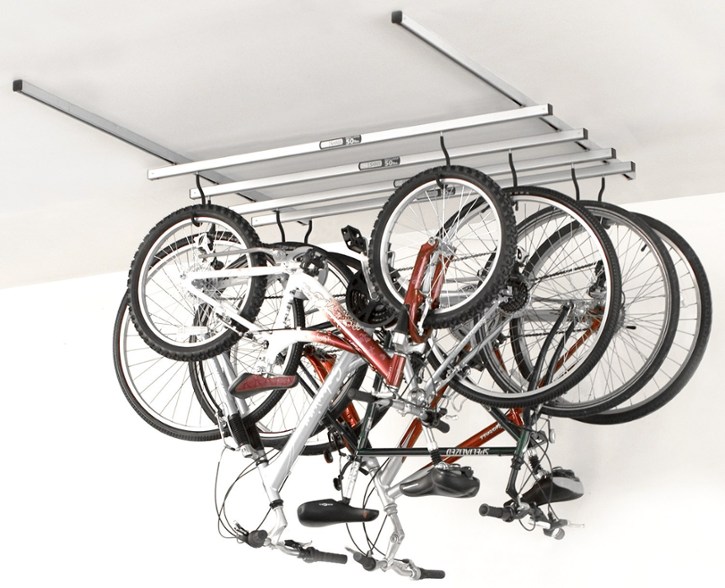 tidy garage bike rack